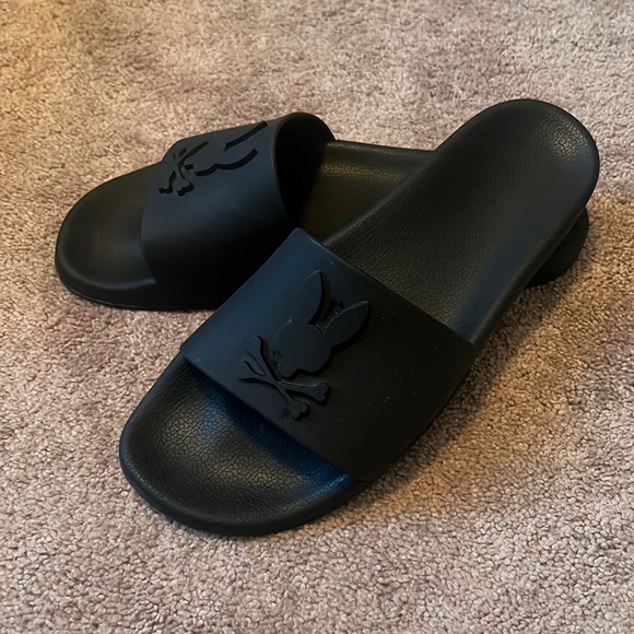 Psycho Bunny Mens slides **Like new - Picture 1 of 2